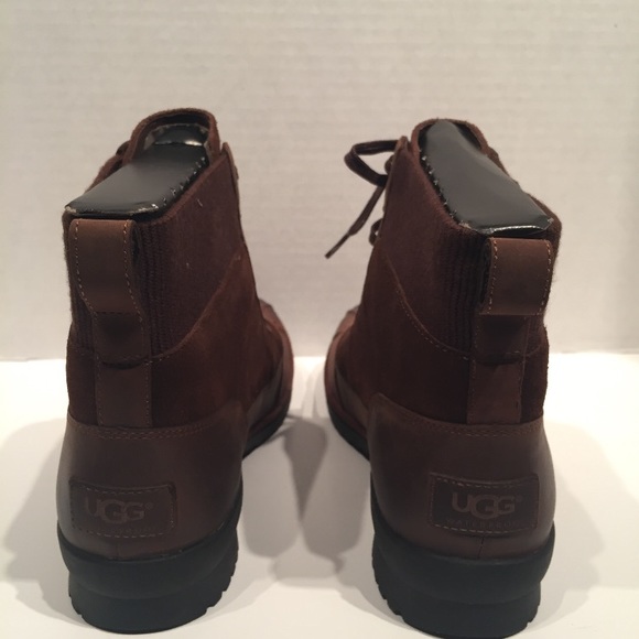 UGG Cayli Waterproof Duck Leather Laceup Boot - Picture 3 of 8